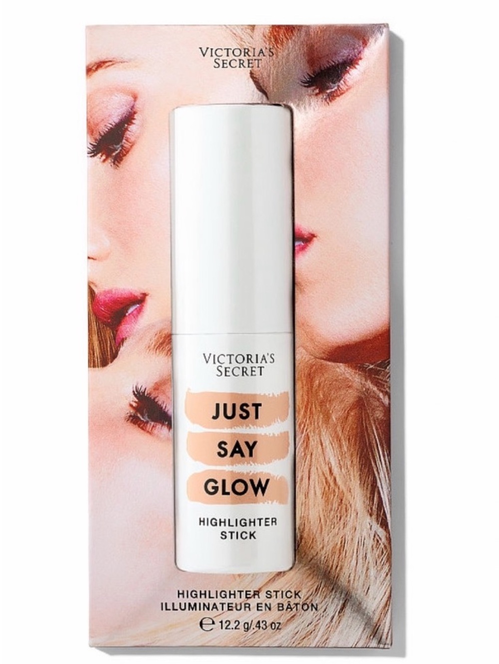 Victoria's Secret Just Say Glow Highlighter Stick - Champagne Peach